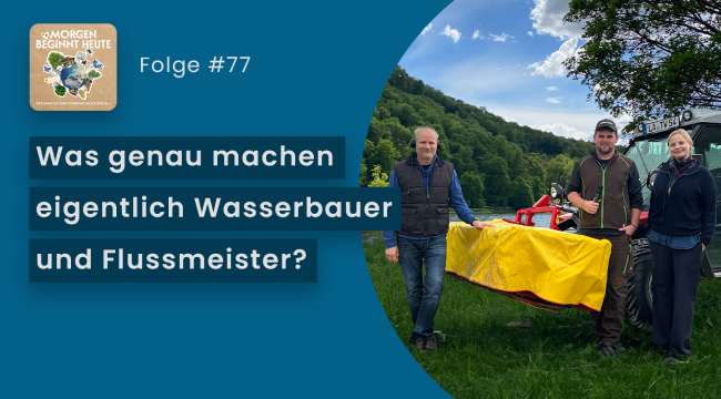 Link zum Internetangebot des Bayerischen Umweltministeriums, Bereich Podcasts.