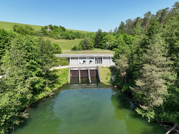 Krafthaus am Großen Brombachsee